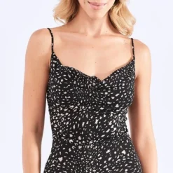 Vestido Estampado Para Mujer Corto Derek -Feminora Moda Tienda De Ventas derek 4125 6359722 3 product