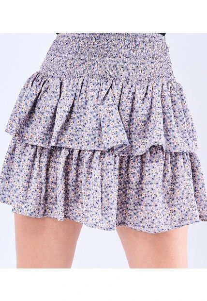 Falda Gris Derek 827170 5 Falda Gris Derek 827170 - Imagen 3