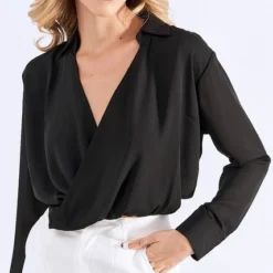 Blusa Camisera Para Mujer Manga Larga Derek -Feminora Moda Tienda De Ventas derek 7685 6244622 3 product