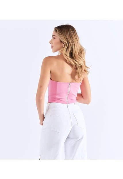 Blusa Para Mujer Tipo Corset Derek 4 Blusa Para Mujer Tipo Corset Derek - Imagen 2