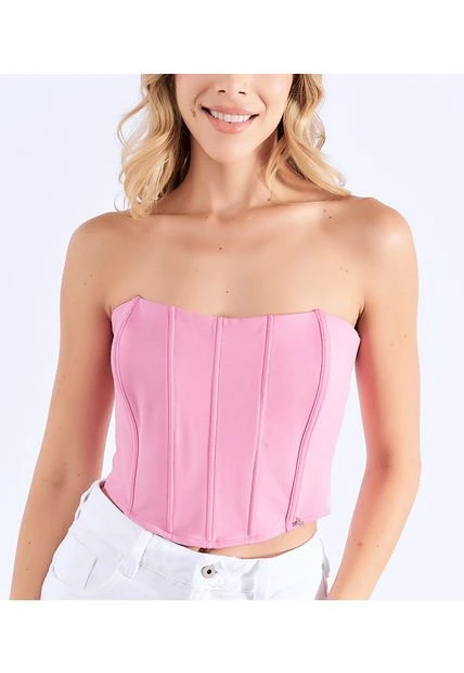Blusa Para Mujer Tipo Corset Derek 5 Blusa Para Mujer Tipo Corset Derek - Imagen 3