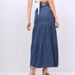 Falda Larga Para Mujer En Indigo Derek 7 Falda Larga Para Mujer En Indigo Derek -Feminora Moda Tienda De Ventas derek 7944 8549622 2 product