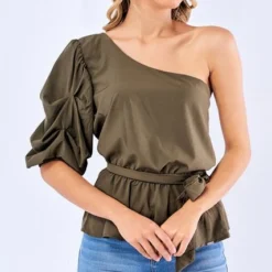 Blusa Verde Derek 827987 -Feminora Moda Tienda De Ventas derek 8211 6446802 3 product