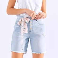 Short Largo Para Mujer Skinny Derek