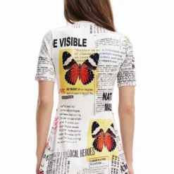 Vestido Blanco-Multicolor Desigual -Feminora Moda Tienda De Ventas desigual 3719 8865412 4 product