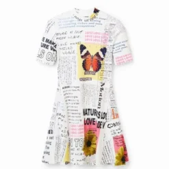 Vestido Blanco-Multicolor Desigual -Feminora Moda Tienda De Ventas desigual 3721 8865412 5 product