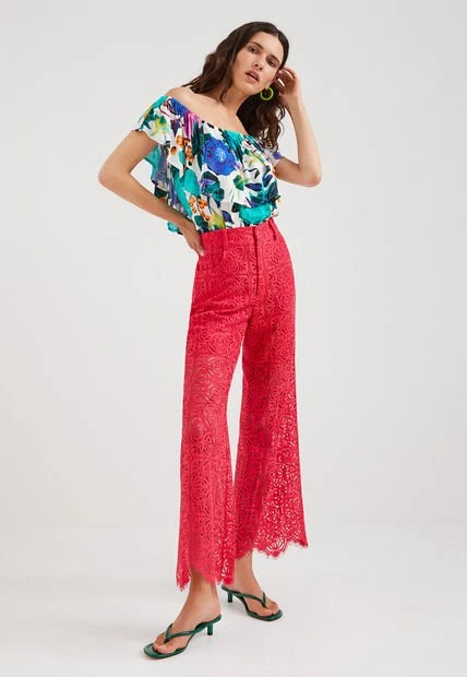 Blusa Blanco Multicolor Desigual 5 Blusa Blanco Multicolor Desigual - Imagen 3