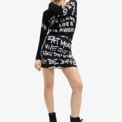 Falda Negro-Blanco Desigual 8 Falda Negro-Blanco Desigual -Feminora Moda Tienda De Ventas desigual 5577 5923991 3 product