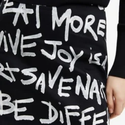 Falda Negro-Blanco Desigual 9 Falda Negro-Blanco Desigual -Feminora Moda Tienda De Ventas desigual 5579 5923991 4 product