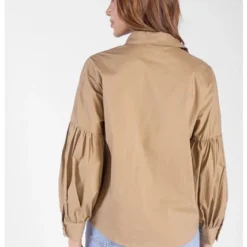 Blusa Manga Globo Cafe Para Mujer -Feminora Moda Tienda De Ventas dreamer 1456 4916922 3 product