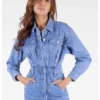 Vestido En Denim Para Mujer