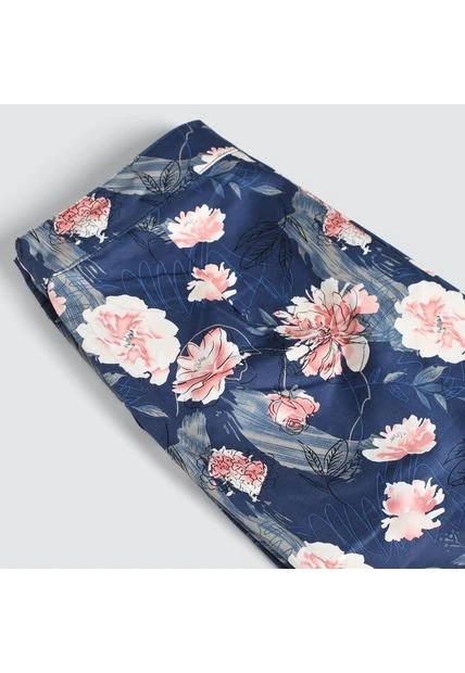 Bermuda Mujer Facol Bermuda Azul Algodón 5 Bermuda Mujer Facol Bermuda Azul Algodón - Imagen 3