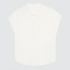 Blusa Mujer Facol M/C Blanco Poliéster