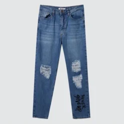 Jean Mujer Facol Mom Azul Algodón 40160298-5787