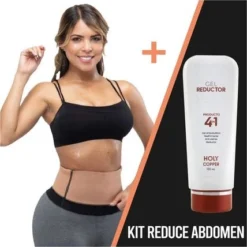 SUPER Combo Faja Cinturilla Térmico Reductora Adelgazante Para Mujer +Gel Reductor