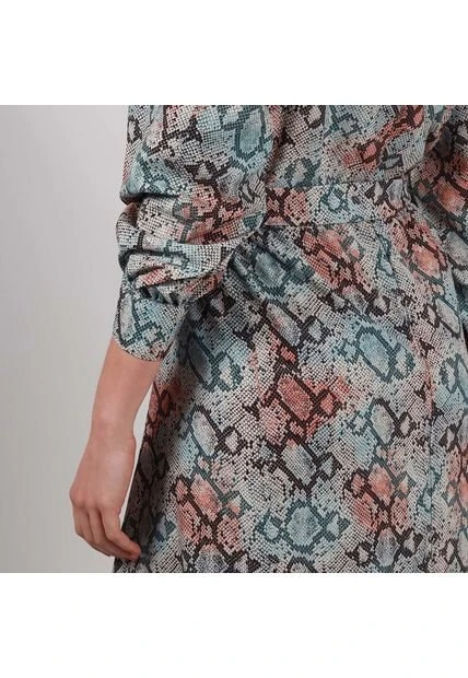 Vestido Cuello Camisero Manga Larga 6 Vestido Cuello Camisero Manga Larga - Imagen 4