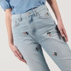 Jean Tiro Medio Bota Skinny -Feminora Moda Tienda De Ventas fds 2457 4321922 4 product