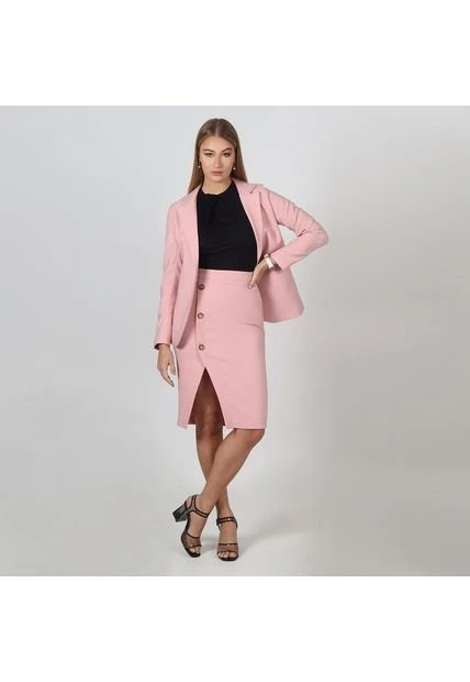 Falda Midi Con Abertura 3 Falda Midi Con Abertura