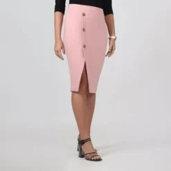 Falda Midi Con Abertura 7 Falda Midi Con Abertura -Feminora Moda Tienda De Ventas fds 3018 3523722 2 product