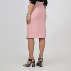 Falda Midi Con Abertura 8 Falda Midi Con Abertura -Feminora Moda Tienda De Ventas fds 3018 3523722 3 product