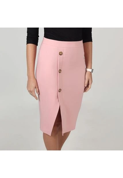 Falda Midi Con Abertura 6 Falda Midi Con Abertura - Imagen 4