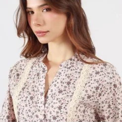 Blusa Cuello Neru Manga Larga -Feminora Moda Tienda De Ventas fds 8531 5215722 4 product