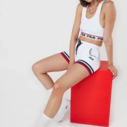 Short Blanco-Azul-Rojo Fila -Feminora Moda Tienda De Ventas fila 4799 7694191 4 product