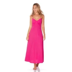 Vestido Largo Para Mujer Fucsia Fiory 3091