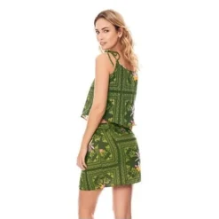 Falda Jaslene Para Mujer Verde Fiory F083 -Feminora Moda Tienda De Ventas fiory 5853 7867612 2 product