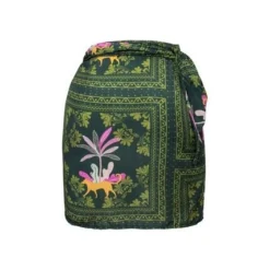 Falda Jaslene Para Mujer Verde Fiory F083 -Feminora Moda Tienda De Ventas fiory 5856 7867612 4 product