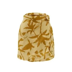 Falda Corta Mostaza Fiory F093 -Feminora Moda Tienda De Ventas fiory 6138 0598722 3 product