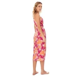 Vestido Sonia Largo Para Mujer Coral FIORY 3012 -Feminora Moda Tienda De Ventas fiory 7239 9492612 3 product