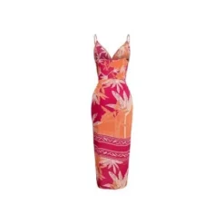 Vestido Sonia Largo Para Mujer Coral FIORY 3012 -Feminora Moda Tienda De Ventas fiory 7242 9492612 5 product