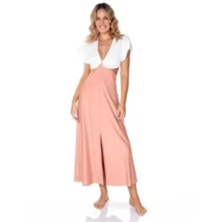 Vestido Largo Para Mujer Multicolor Fiory 3109