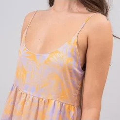 Vestido Amplio Corto Tiras Reloca -Feminora Moda Tienda De Ventas karibik 0190 5827712 4 product