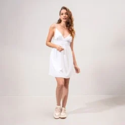 Vestido Amplio Corto Tiras Avicii -Feminora Moda Tienda De Ventas karibik 0385 5500722 5 product