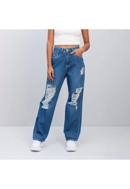 Jean Momfit Talle Alto Fish 3 Jean Momfit Talle Alto Fish