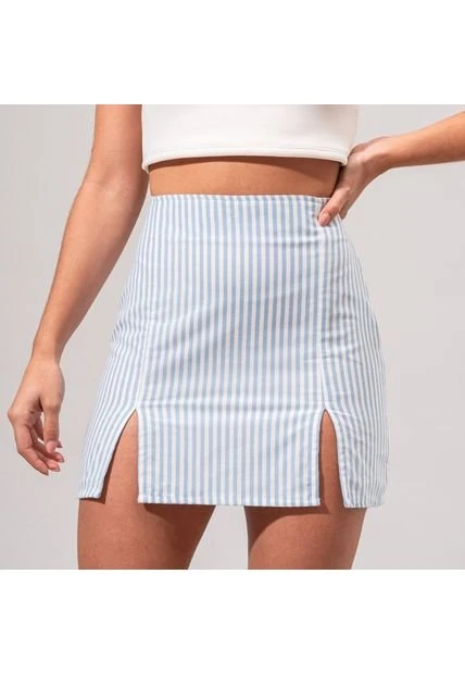 Falda Ajustada Talle Alto Subiendo 3 Falda Ajustada Talle Alto Subiendo