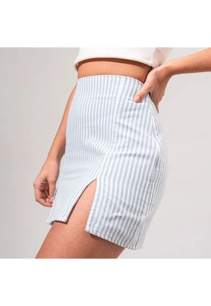 Falda Ajustada Talle Alto Subiendo 6 Falda Ajustada Talle Alto Subiendo - Imagen 4