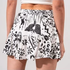 Falda Linea A Corta Talle Alto Ori 9 Falda Linea A Corta Talle Alto Ori -Feminora Moda Tienda De Ventas karibik 7870 2495722 3 product