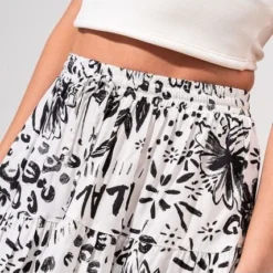 Falda Linea A Corta Talle Alto Ori 10 Falda Linea A Corta Talle Alto Ori -Feminora Moda Tienda De Ventas karibik 7871 2495722 4 product