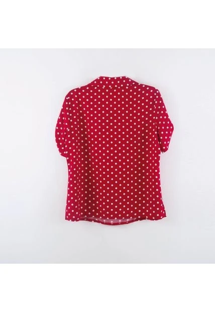 Blusa Para Mujer Manga 3/4 Rojo Marca L&H 4 Blusa Para Mujer Manga 3/4 Rojo Marca L&H - Imagen 2