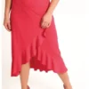 Falda Para Mujer Rojo Marca L&H -Feminora Moda Tienda De Ventas l h 3285 6798091 1 product