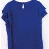 Blusa Para Mujer Manga Corta Azul Rey Marca L&H -Feminora Moda Tienda De Ventas l h 5139 6032302 1 product