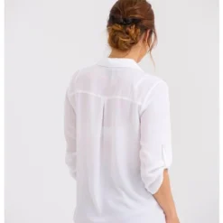 Blusa Para Mujer Manga 3/4 Blanco Marca LYH -Feminora Moda Tienda De Ventas l h 8311 1917871 3 product