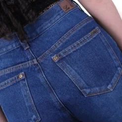 Jean Palazzo Para Mujer Lec Lee - Índigo Medio -Feminora Moda Tienda De Ventas lec lee 9270 7707602 3 product