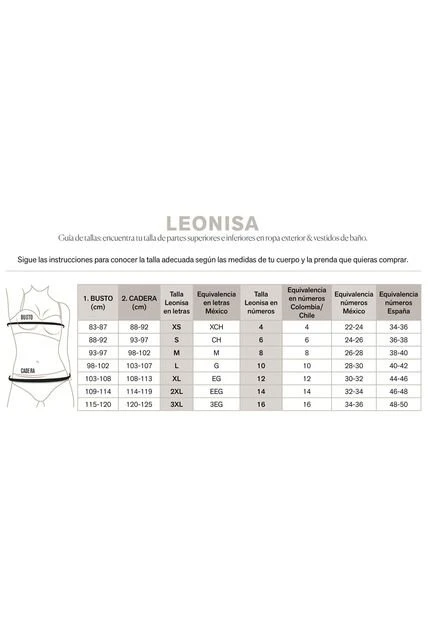 Ropa Exterior Short Marrón LEONISA J2379 5 Ropa Exterior Short Marrón LEONISA J2379 - Imagen 3