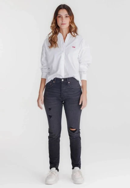 Levis Jean Negro Levi's 501 Skinny 6 Levis Jean Negro Levi's 501 Skinny - Imagen 4