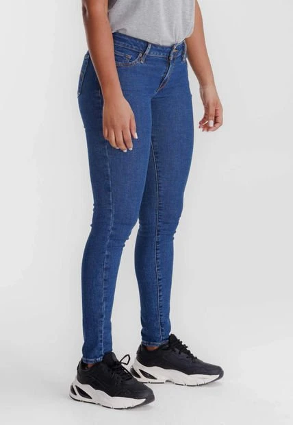 Levis Jean Azul Índigo Levi's 711 Skinny 4 Levis Jean Azul Índigo Levi's 711 Skinny - Imagen 2