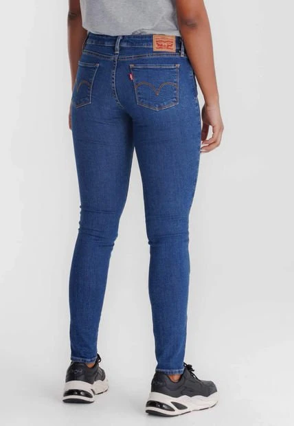 Levis Jean Azul Índigo Levi's 711 Skinny 5 Levis Jean Azul Índigo Levi's 711 Skinny - Imagen 3